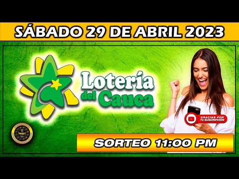 Resultado de LOTERIA DEL CAUCA del Sabado 29 DE ABRIL de 2023