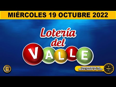 Resultado LOTERIA DEL VALLE ☀️del MIÉRCOLES 19 de OCTUBRE de 2022 (PREMIO MAYOR) ✅✅✅l