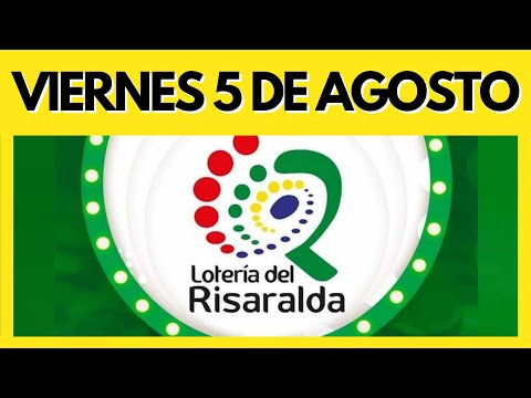 Resultado de la LOTERIA DE RISARALDA del VIERNES 5 DE AGOSTO DE 2022 - Chance y Loterías ✅✅✅